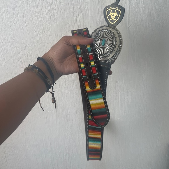NWT ARIAT Cruiser Sarape Belt - Picture 2 of 3